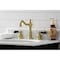 Kingston Brass KS1977PKL Duchess Widespread Bathroom Faucet W/ Brass Pop-Up, Brass KS1977PKL - alternate 6